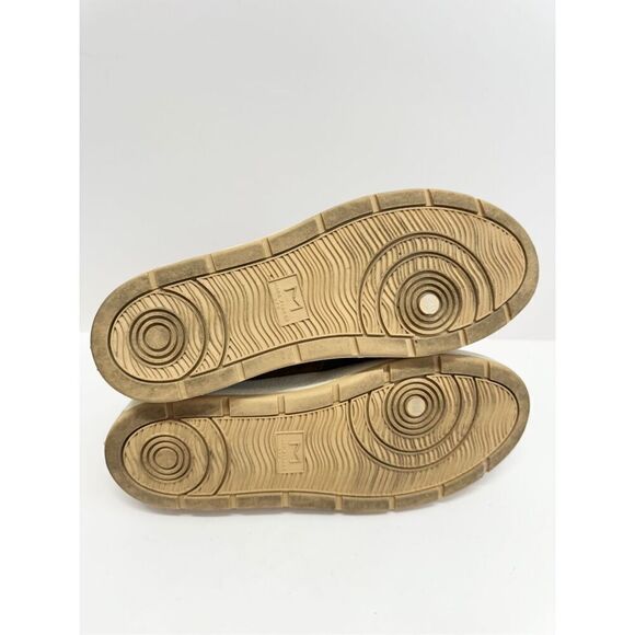 Marc Fisher High Top Sneaker Size 8.5 Fur Lined Tan Suede Lace Up Winter Booties - Picture 12 of 12